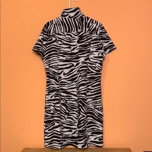 Auditions Dresses - Auditions by Chico’s Zip-up Zebra Print Dress Auditions Dresses - Auditions by Chico’s Zip-up Zebra Print Dress